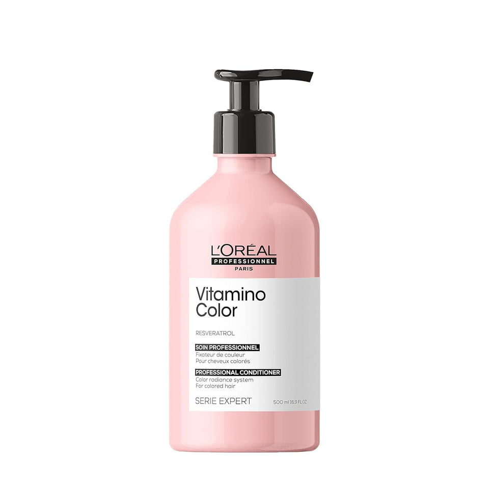 L'Oréal Professionnel Paris front bottle showing label and quick benefit
