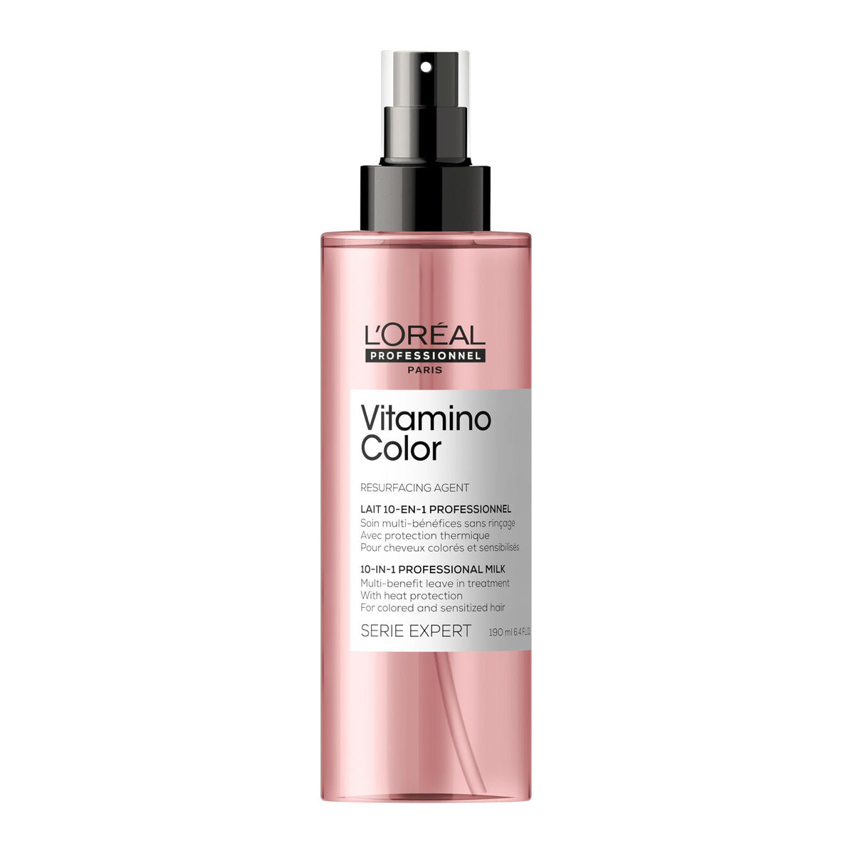 L'Oréal Professionnel front packaging showing product for easy identification and color protection