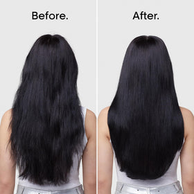 L'Oréal Professionnel Paris paired with conditioner suggesting a complete Pro Longer routine benefit