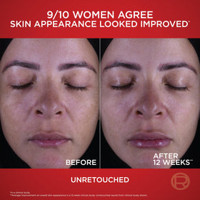 L'Oreal Paris cream on hand being smoothed to show spreadability and quick absorption