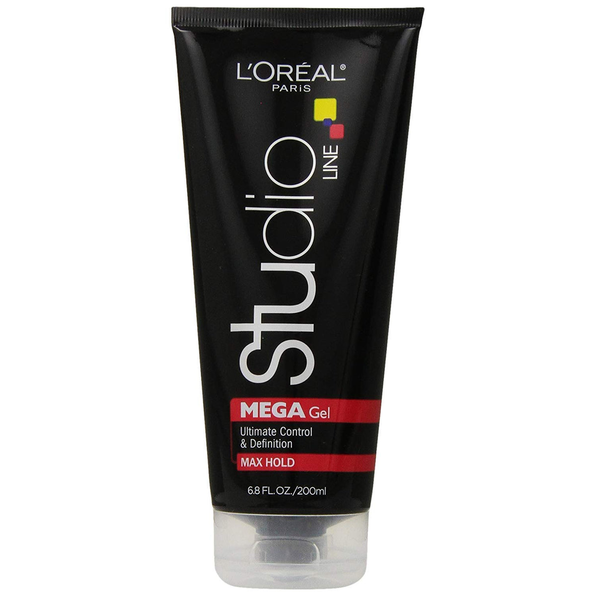 L'Oreal Paris front packaging showing strong hold and styling control
