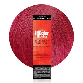 L'OREAL TECHNIQUE front packaging showing bold red shade and no-drip creme benefit