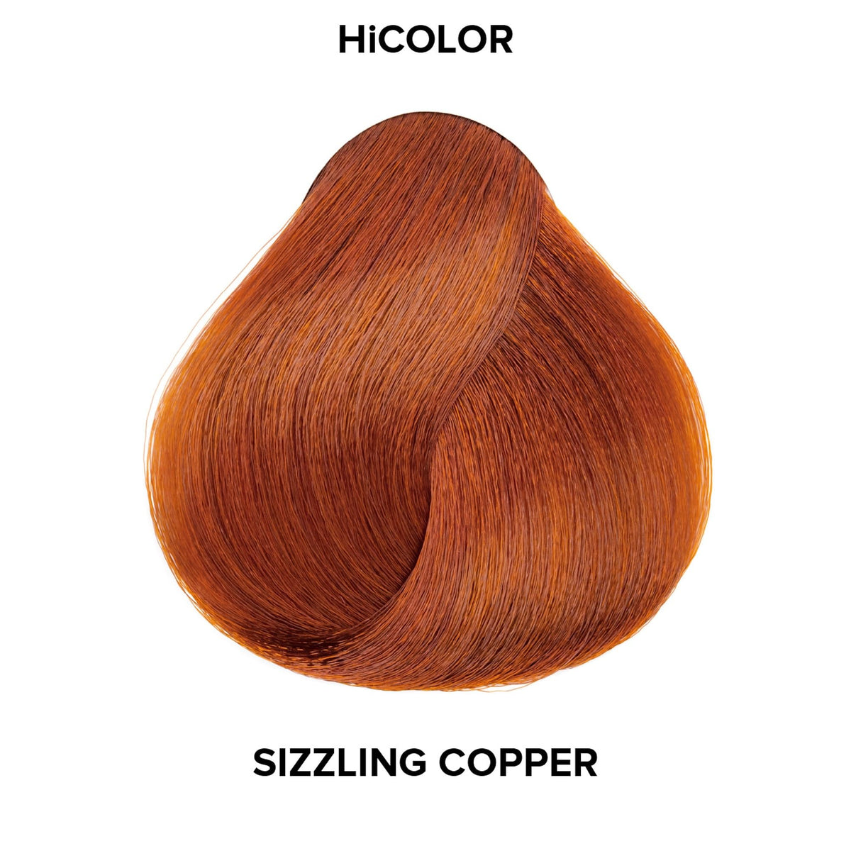 L'OREAL TECHNIQUE lifestyle portrait in sizzling copper showing vibrant long-lasting color
