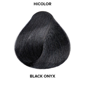 L'OREAL TECHNIQUE styled model wearing Black Onyx for vibrant finish