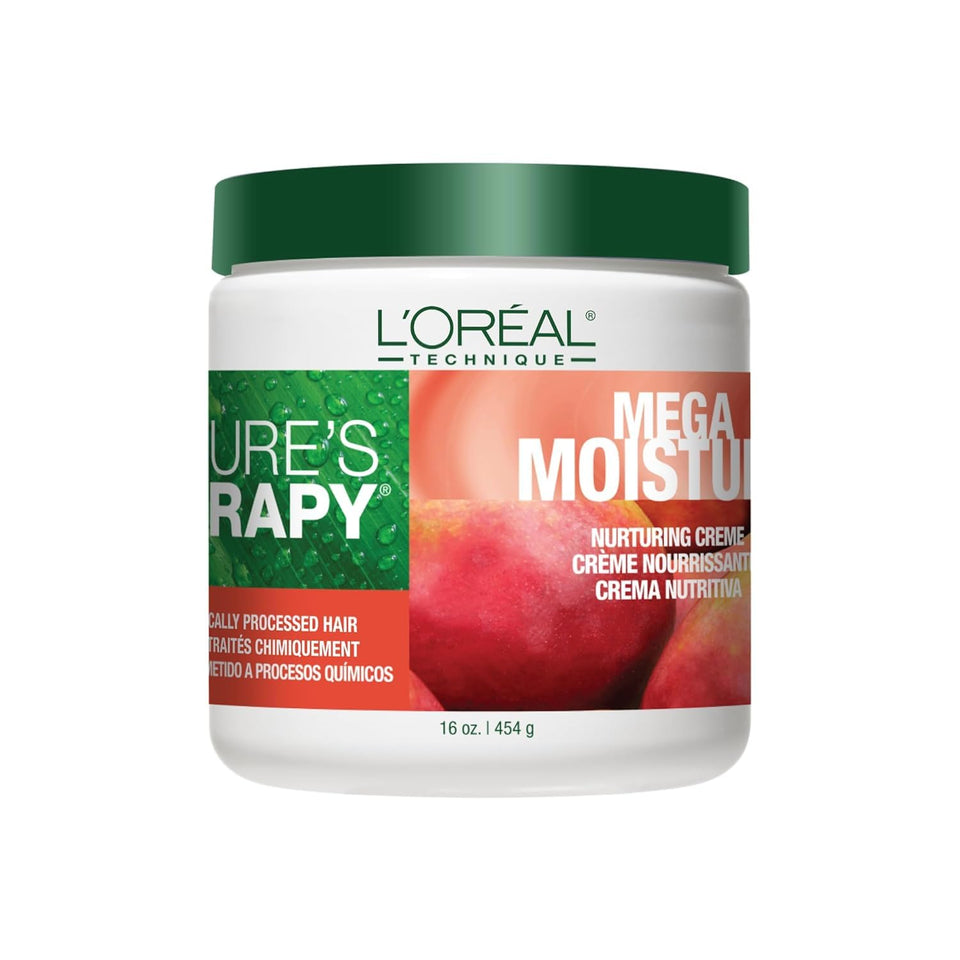 L'OREAL TECHNIQUE front jar shot showing packaging and product benefit of deep hydration