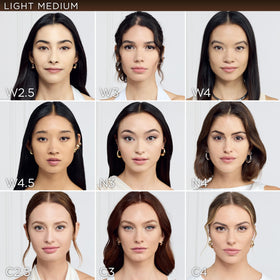 L'Oreal Paris single droplet on skin illustrating hydrating, natural effect