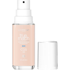 L'Oreal Paris front packaging showing shade C0.5 and pump