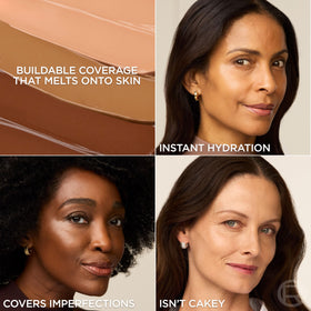 L'Oreal Paris compact inside a makeup bag for travel-friendly convenience
