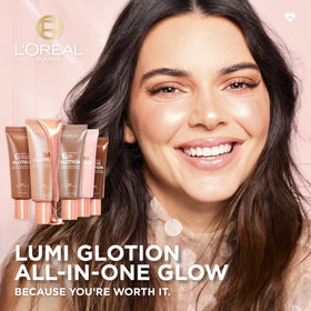 L'Oreal Paris texture close-up drop showing lightweight luminous hydration