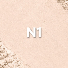 L'Oreal Paris True Match powder next to a coin showing compact size and travel-friendly benefit