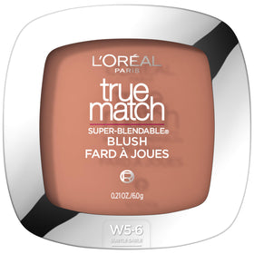 L'Oreal Paris compact front view showing shade and sleek packaging for easy storage