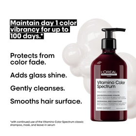 L'Oréal Professionnel Paris product being applied in salon for smooth results