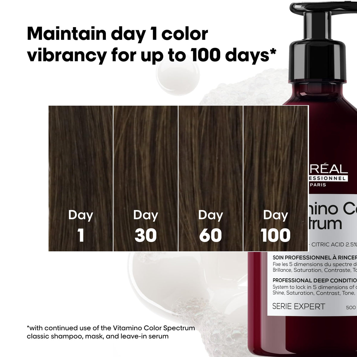 L'Oréal Professionnel Paris creamy conditioner texture demonstrating richness
