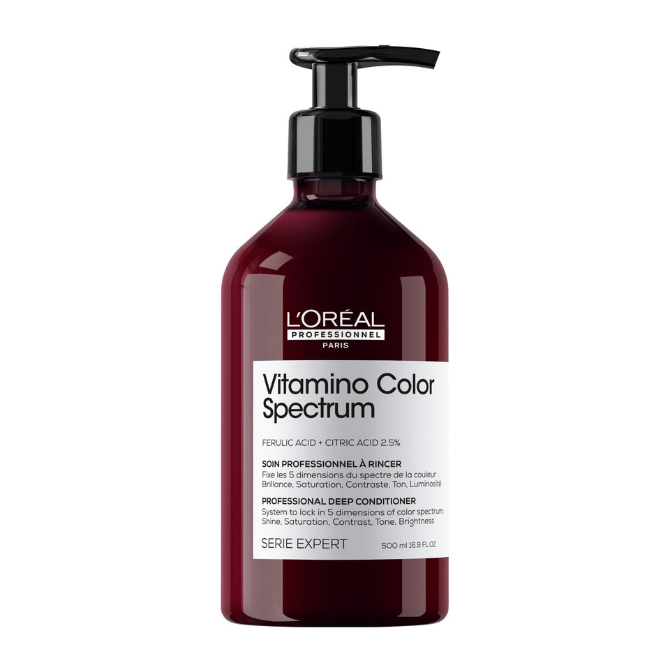 L'Oréal Professionnel Paris front packaging showing product benefits clearly