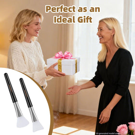LORMAY spatulas on bathroom vanity illustrating tidy storage and daily use