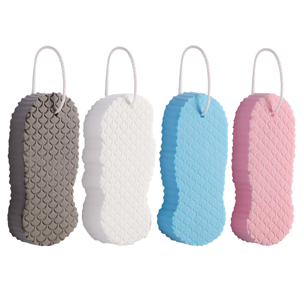 Losaria front packaging showing four soft sponges and quick set benefit