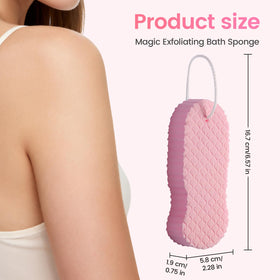 Losaria sponge in hand illustrating compact size and easy handling benefit