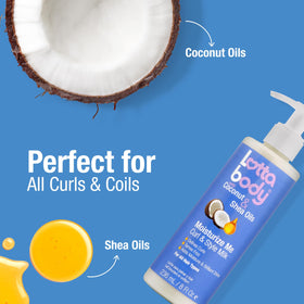 Lottabody close-up of shea and coconut swirl highlighting nourishing oil benefits