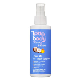 Lottabody bottle front view shows branding and size, convenient travel-friendly