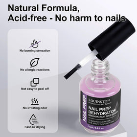 LOUINSTIC 15ml bottle next to coin showing portable travel-friendly benefit
