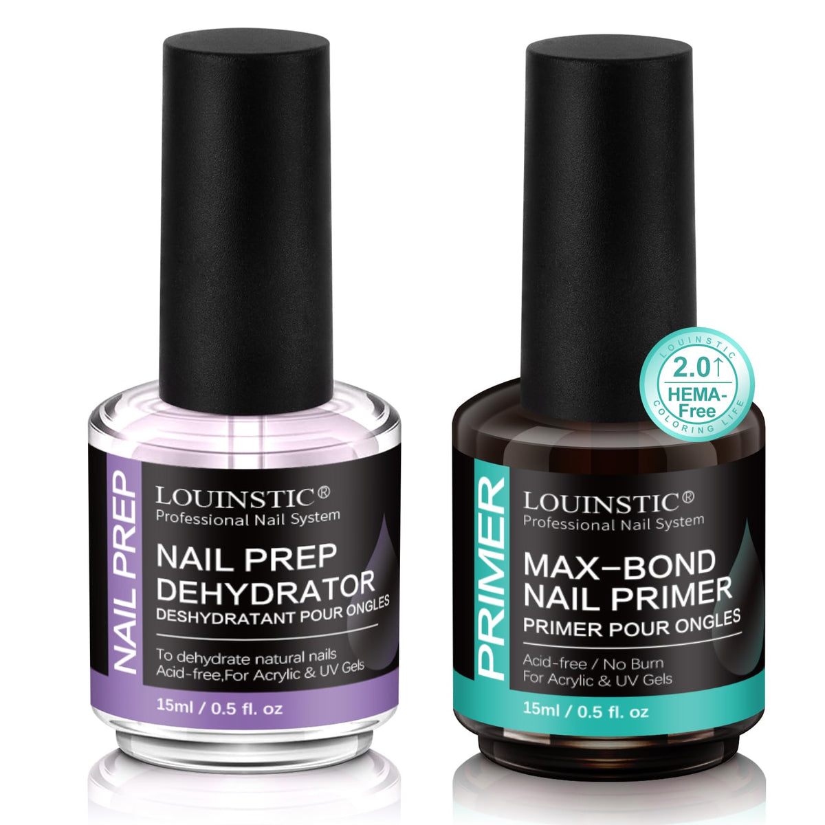 LOUINSTIC front bottle showing clear label and compact 15ml size benefit