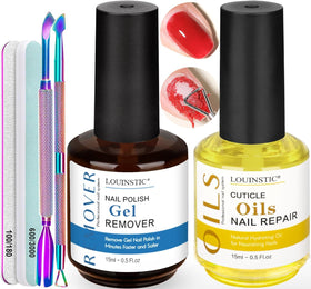 LOUINSTIC front packaging showing kit contents and quick removal benefit