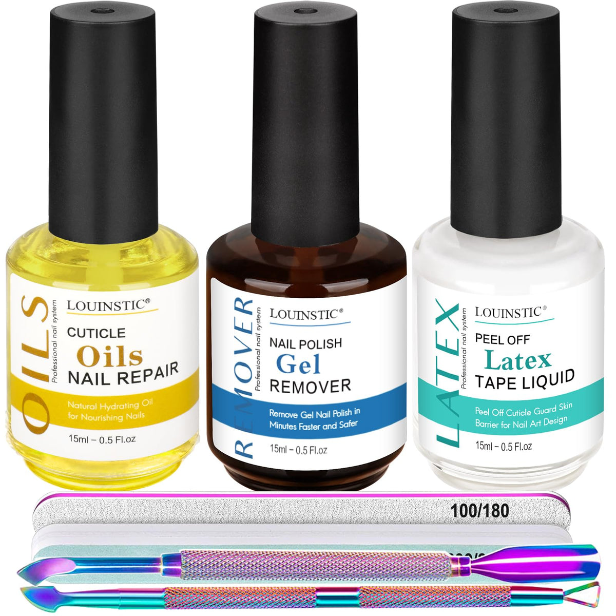LOUINSTIC front packaging showing complete kit and benefits