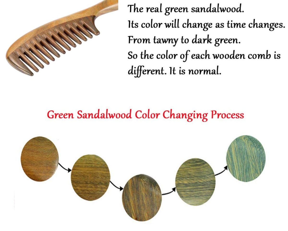 Louise Maelys comb thickened handle detail for ergonomic grip and comfortable styling