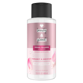 Love Beauty and Planet front packaging showing murumuru butter and rose benefits