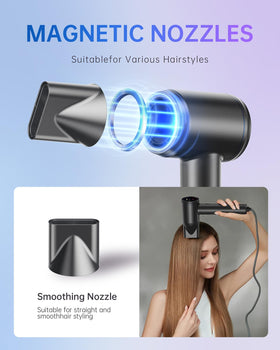 love best hair dryer packed in suitcase for travel-friendly compact performance