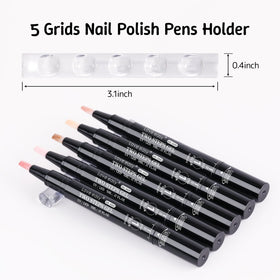 Love easy white builder base pen for coverage and French tip creation