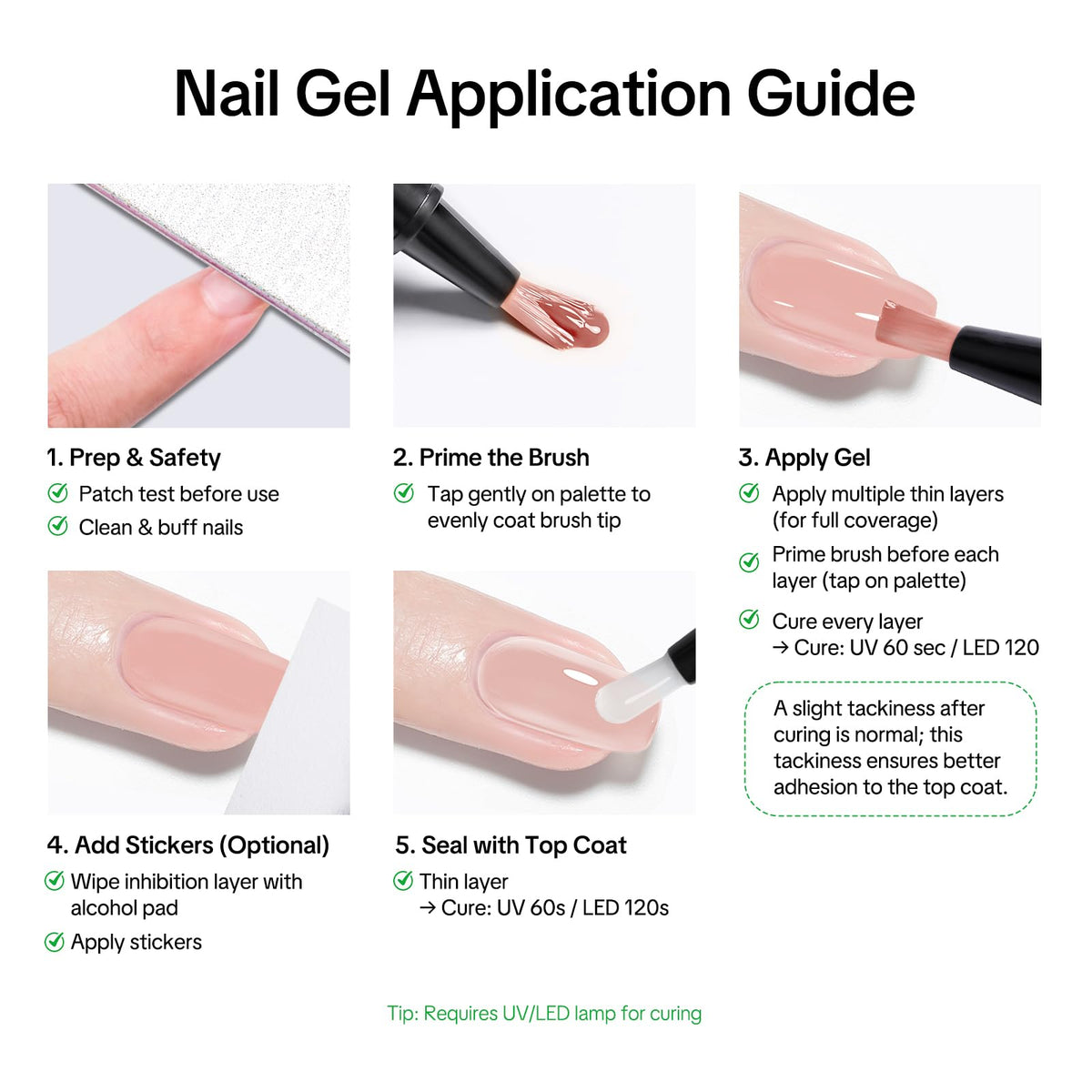 Love easy cured manicure displaying salon-style glossy nails and durability