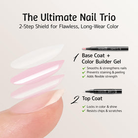 Love easy top coat pen producing high-gloss finish and long shine