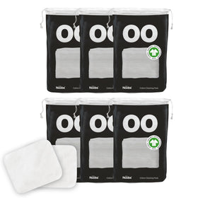 Love Noobs front packaging showing 360-count jumbo organic cotton pads and product name benefit