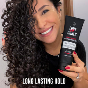 Love Ur Curls diffused curls after styling showing soft definition