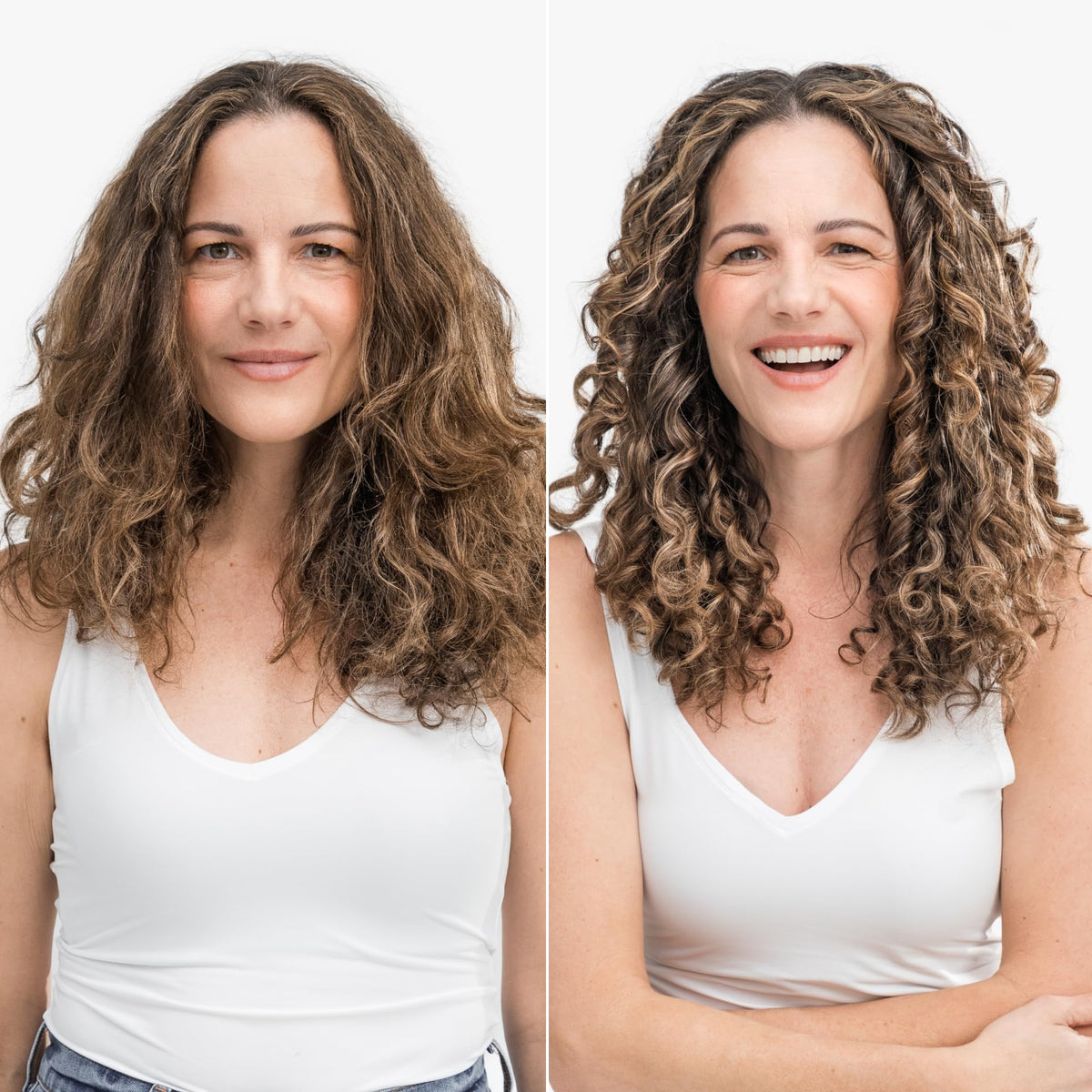 Love Ur Curls bottle label close-up highlighting clean ingredients
