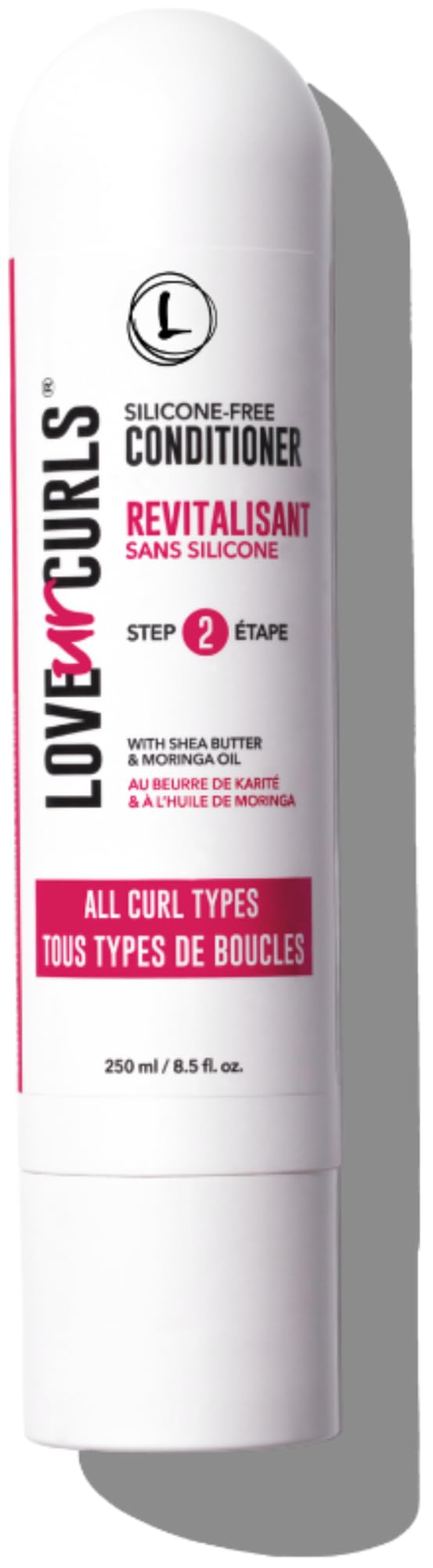 Love Ur Curls front bottle showing label and curl-friendly benefits