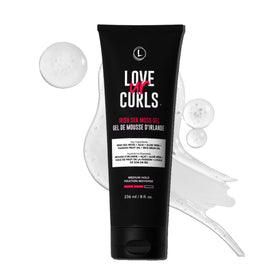 Love Ur Curls front packaging showing gel bottle and benefits