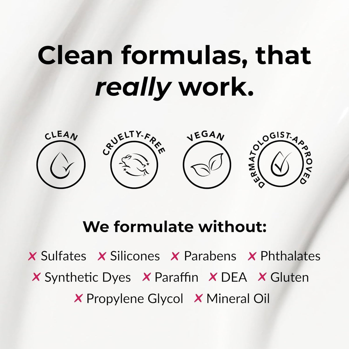 Love Ur Curls products next to a hand to show actual size and travel-friendly convenience