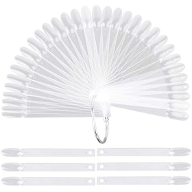 LoveBB front view of clear swatch sticks showing neat organization and quick selection