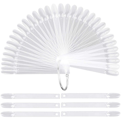 LoveBB front view of clear swatch sticks showing neat organization and quick selection