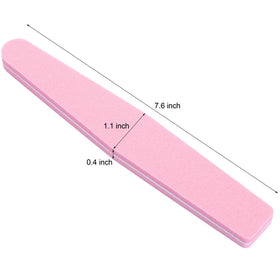 LoveBB buffer held in hand demonstrating ergonomic grip and easier control during filing