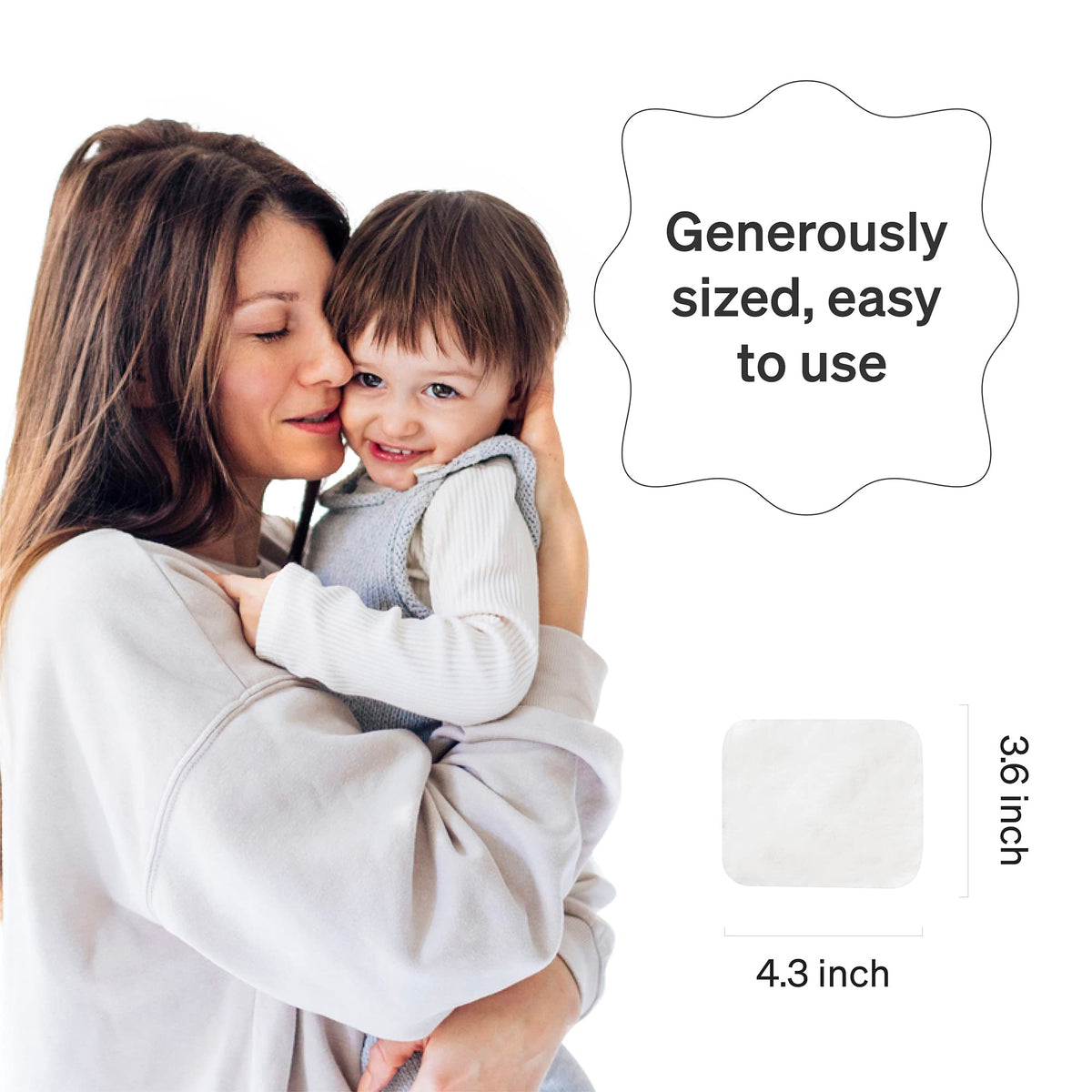 Love Noobs on changing table with baby showing practical daily care benefit