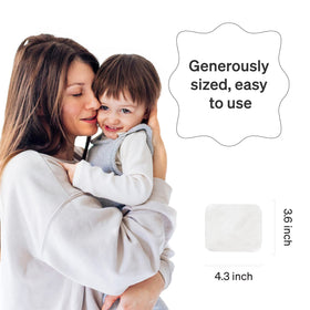 Love Noobs on changing table with baby showing practical daily care benefit