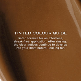 Loving Tan tinted application on face demonstrating even coverage and easy blending