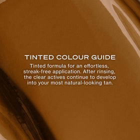 Loving Tan applying lotion with mitt for streak-free coverage benefit
