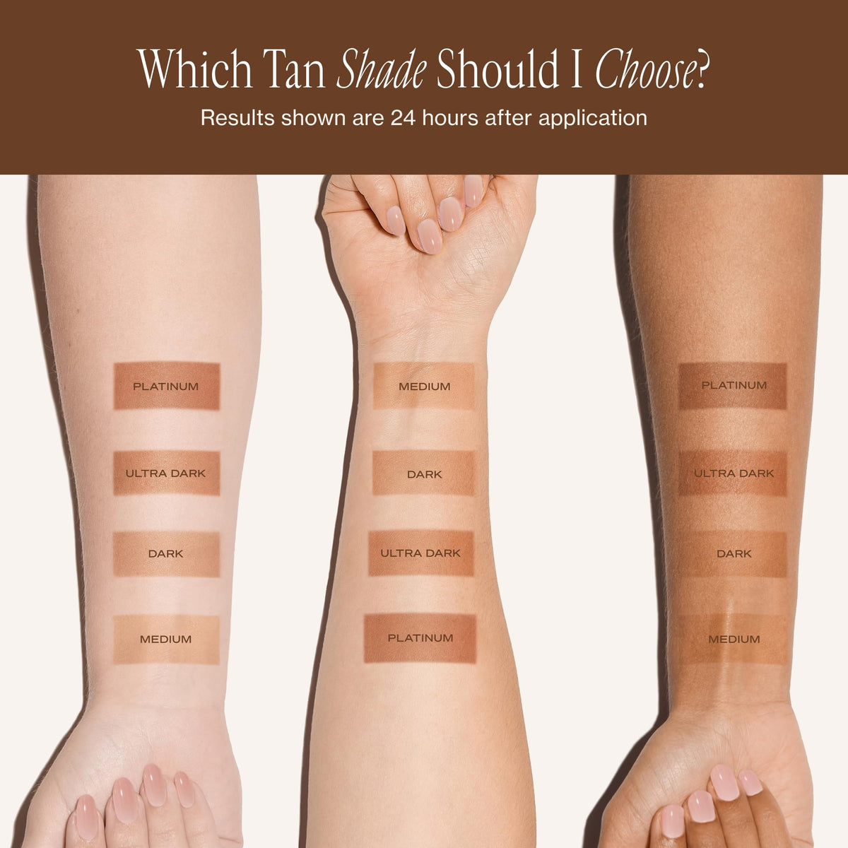 Loving Tan bottle next to ruler illustrating 4 fl oz size and value benefit