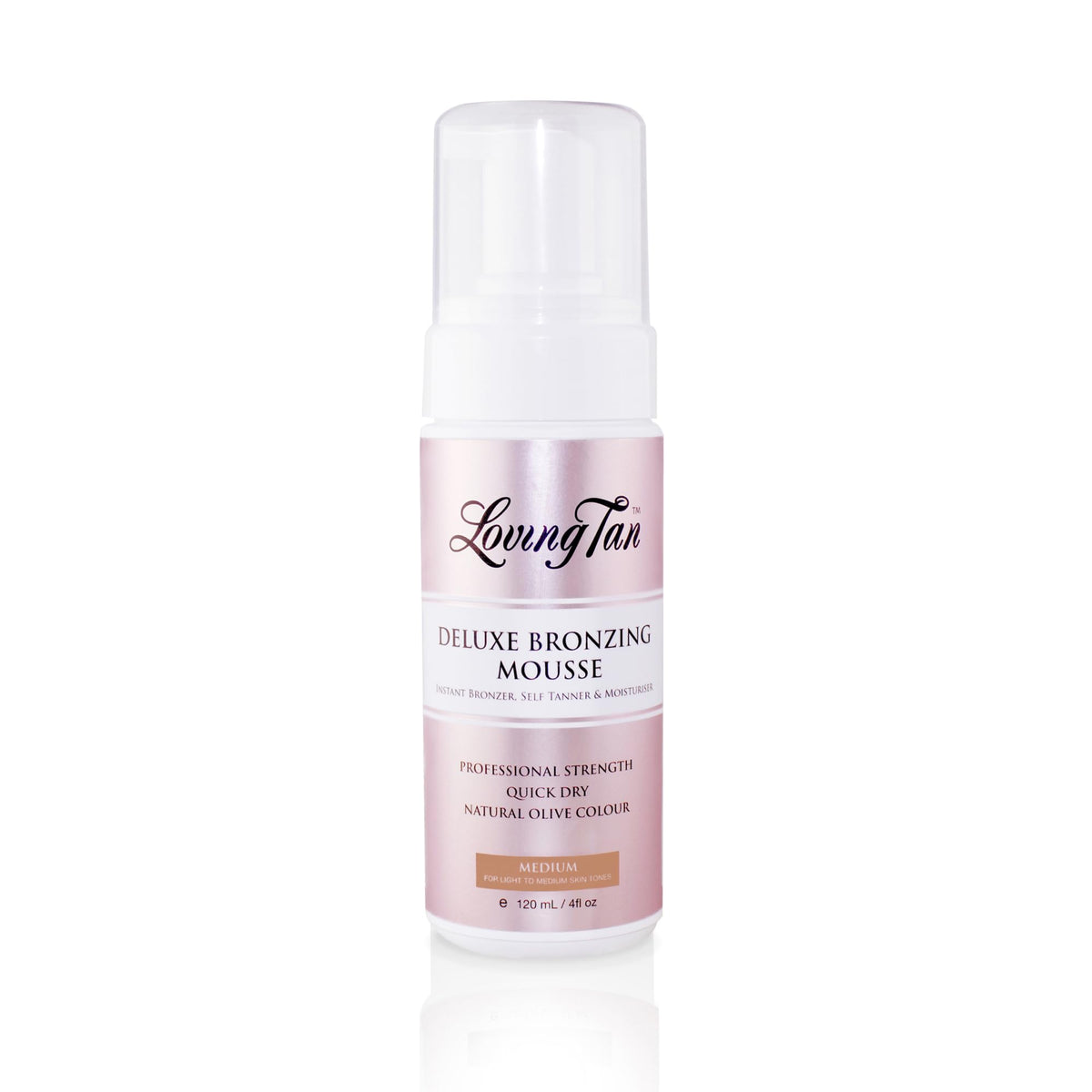 Loving Tan front packaging showing product and benefits