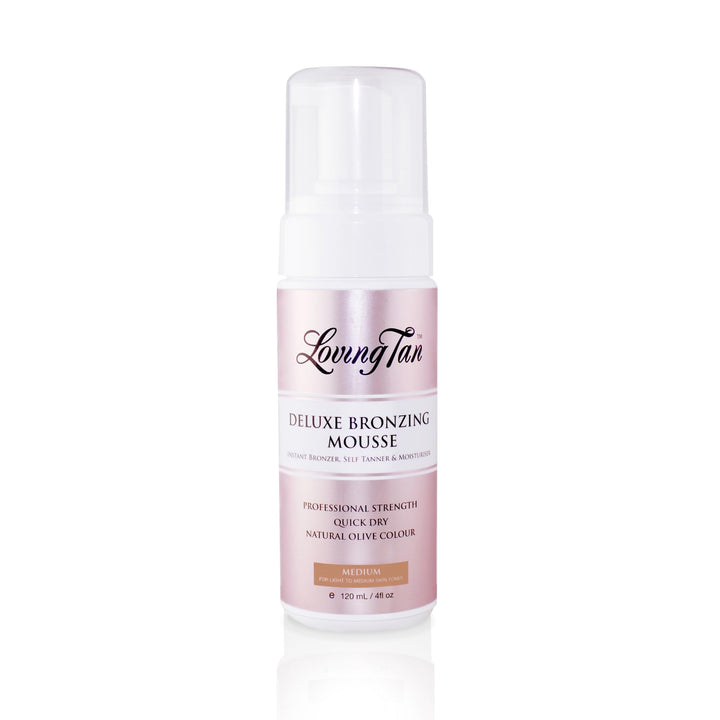 Loving Tan front packaging showing product and benefits