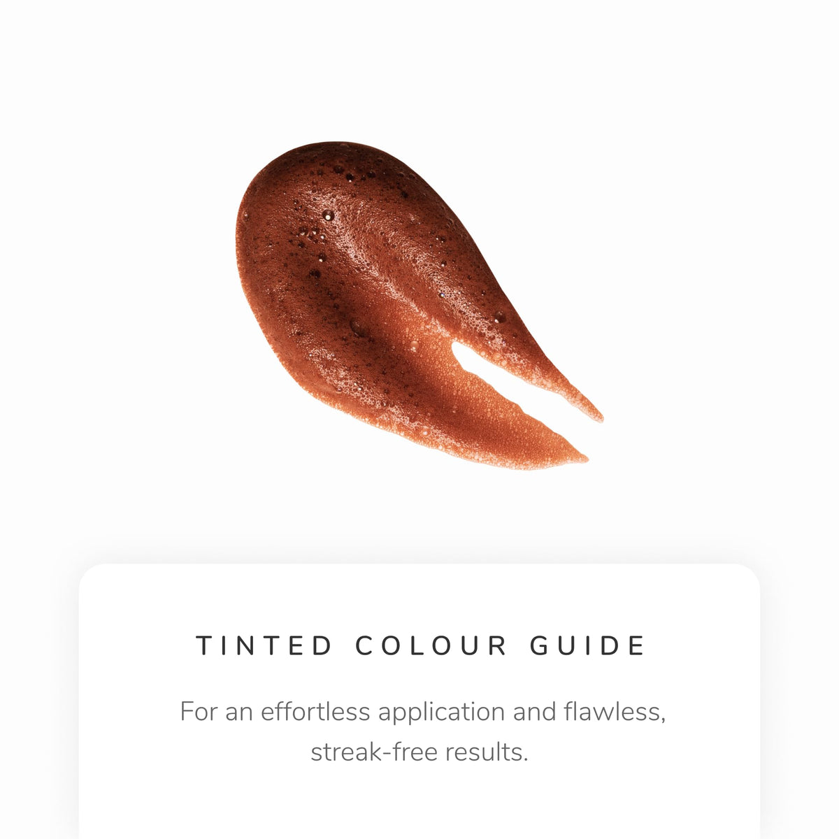 Loving Tan mousse texture close-up demonstrating lightweight foam for even coverage